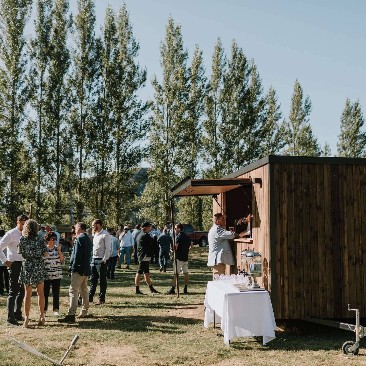 The Tow Bar at a daytime outdoor party